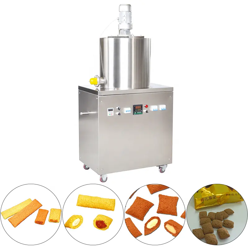 Sunward Jinan Chocolade/Room Kern Vulling/Centrum Gevulde Choco Kussen Snack Voedsel Extruder Met Fabrieksprijs