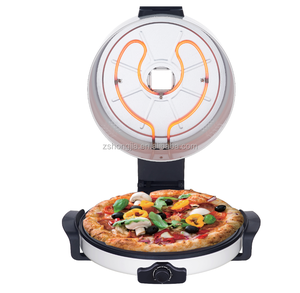 Máquina para Hacer Pan Árabe HONGAR HJ-38TD, Máquina Eléctrica para Hacer Pan Pita de Acero Inoxidable, Control de Temperatura, Capacidad de 2 lb, Función de Temporizador, para el Hogar - Product Image 1