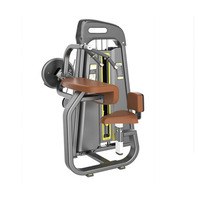 Vente directe usine – Appareil professionnel robuste à charges guidées pour triceps assis et extension des bras – Équipement de musculation pour triceps