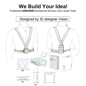 Zaino ciclismo accessorio CE ROHS giubbotto riflettente in polimero a pipistrello indicatore di direzione di guida catarifrangente gilet LED - Product Image 4