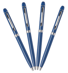 Stylo bille en métal fin et élégant avec logo personnalisé OEM, fournitures de bureau de haute qualité - Product Image 6