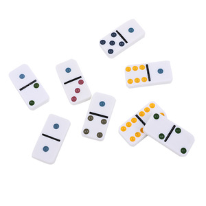 28Pcs Thiết Lập Đôi 6 Jumbo Giải Đấu Chuyên Nghiệp <span class=keywords><strong>Domino</strong></span> Kích Thước Khối Nhựa <span class=keywords><strong>Domino</strong></span> <span class=keywords><strong>Set</strong></span> Với Dây Kéo Túi - Product Image 4