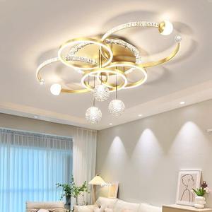 Lampadario <span class=keywords><strong>a</strong></span> Anello con Design Creativo Stile Nordico Cielo Stellato, Illuminazione Moderna Minimalista <span class=keywords><strong>LED</strong></span> <span class=keywords><strong>per</strong></span> <span class=keywords><strong>Soggiorno</strong></span> e Camera da Letto - Product Image 2