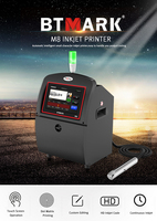 Impresora de Inyección de Tinta Automática Cij, Máquina de Impresión de Alta Velocidad, Impresora de Fecha de Caducidad para Botellas de Agua y Bolsas de Plástico
