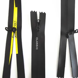 Nhà Máy Bán Buôn Chất Lượng Cao #5 Open-End Nylon Zipper Chuỗi Dài Tự Động Khóa Hoàn Thành Răng Nylon Zip Zipper