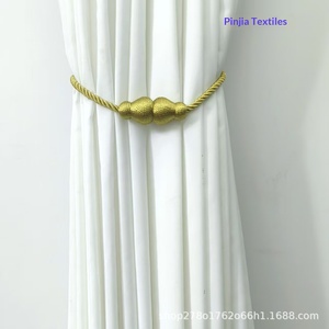 Attaches de rideaux magnétiques sans perçage, nouvelle corde à trois tresses de 48 cm, vente en gros transfrontalière directe usine - Product Image 6