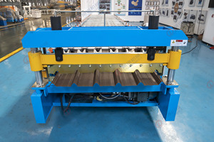 Ibr 루핑 시트 제작 기계 건축 자재 아연 루핑 시트 롤 성형 기계 - Product Image 3
