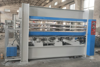 Presse à chaud automatique de 120 tonnes pour panneaux de placage décoratifs, feuilles de placage de bois, panneaux stratifiés à grain de bois, placage MDF