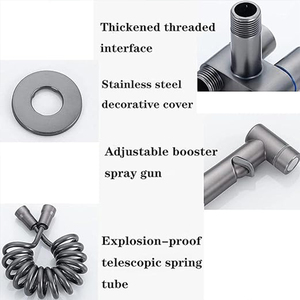 Спрей-распылитель для биде, 304 из нержавеющей стали - Product Image 3