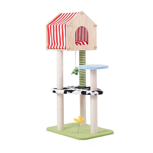 Oferta Especial: Árbol para Gatos <span class=keywords><strong>de</strong></span> Lujo Moderno Personalizable con Rascador <span class=keywords><strong>de</strong></span> Sisal <span class=keywords><strong>y</strong></span> Casa para Gatos al por Mayor - Product Image 3