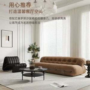 Sillón Puff Casual Hippo Sofa con Patas de Acero, Minimalista para Sala de Estar, Individual, Doble, Triple, Cuádruple, con Patrón Artístico - Product Image 2