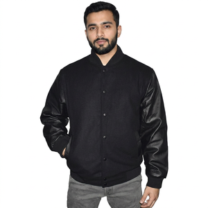 Veste de baseball personnalisée avec logo, sublimation, coupe classique pour homme, style streetwear avec broderie, style varsity - Product Image 1