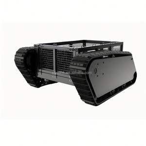 Precio de Fábrica, Vehículo Anfibio Robótico con Chasis de Orugas de Goma Grandes y Resistentes, con Carga Máxima de 500 kg - Product Image 2