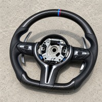 Volant en fibre de carbone ergonomique résistant aux rayures, adapté aux BMW F16 F20 F21 F46 E80 F30 F35 E83 E84 E60 E87