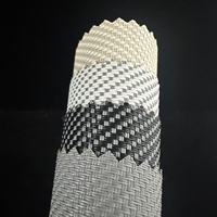Tissu de protection solaire renforcé épais, facteur d'ouverture 1%, PVC polyester, matériau pour stores enrouleurs