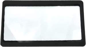 उपहार कार्ड लचीला व्यवसाय क्रेडिट आकार फ्रेशनेल लेंस pvc कार्ड आवर्धन ग्लास व्यक्तिगत बुकमार्क पढ़ने के लिए - Product Image 3