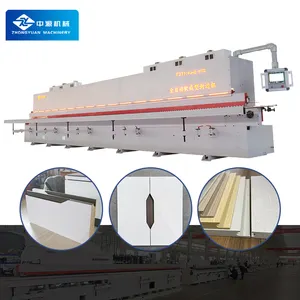 woodworking machinery pvc 45 degree edge bander door production line soft forming automatic edge banding machine