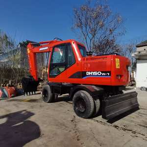 Excavadora de Ruedas Usada Doosan DH150W-7, Mini Excavadora Usada Doosan EPA, Excavadora de Ruedas Usada de Segunda Mano Doosan DH150W-7 - Product Image 4