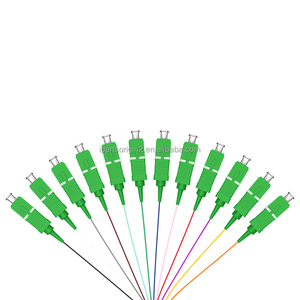 Cable de Fibra Óptica LSZH de 1.5m con Revestimiento Colorido, G.652D Monomodo SC/APC, Pigtails Ópticos para CATV, Buena Calidad a Buen Precio - Product Image 3