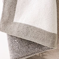 Plaid tricoté 30*40 100% polyester, designs personnalisés, marque privée, certifié BSCI OEKO-TEX