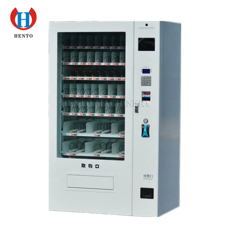 Otomatik Elektrikli Çerez Su Içecek gıda otomatı/Dokunmatik Ekran Gıda içecek otomatı