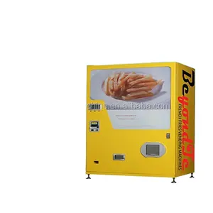 Venda quente francês batatas fritas Máquina de Venda Automática moeda operado
