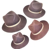 Personalizzato nuovo stile di feltro denim cappello da cowboy delle donne