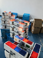 Luz de Advertencia LED Solar Integrada con Múltiples Patrones de Destello, Lámpara de Señalización de Tráfico Personalizable para Seguridad Vial, Construcción y Carreteras
