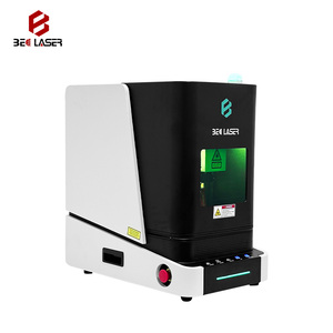 50w 60w 100w Fully Enclosed JPT Mopa Jewelry Fiber Laser Engraving <b>Cutting</b> Marking <b>Machine</b> for Gold Silver Metal Brass Aluminum - Product Image 6