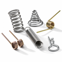 Ressort de torsion miniature personnalisé en acier inoxydable, ressort hélicoïdal en métal pour usage industriel, micro-ressort de tension en fil métallique