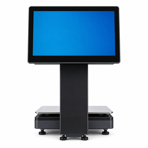 Smart AI Recognition Weighing Scale Dual 15.6 Display Windows POS Terminal Intel i5 All-in-One Cash Register with QR Scanner - Product Image 2