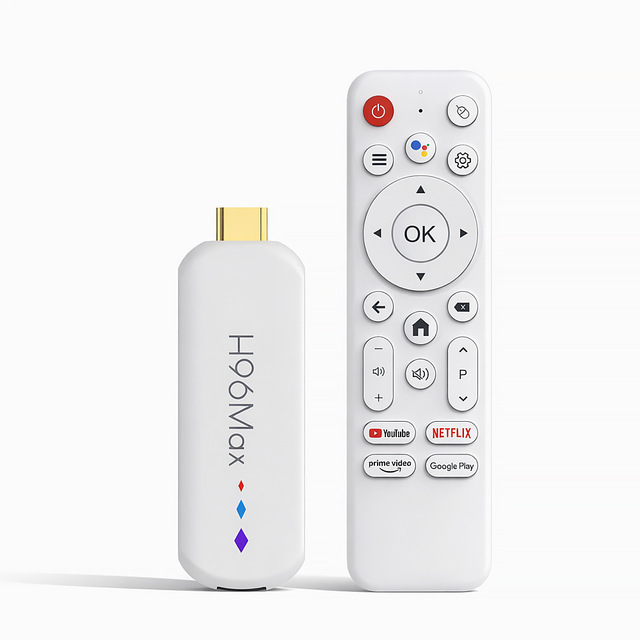 H96Max M20 Android 140 S905L3 4K TV Box 2GB/16GB with Wireless Wi-Fi Gaming Infrared Remote Control