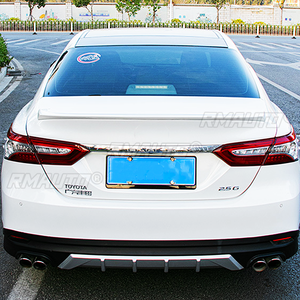 Aileron de coffre arrière pour Toyota Camry 2018 19 20 21 22, accessoire de tuning extérieur sport en ABS noir brillant effet carbone - Product Image 5