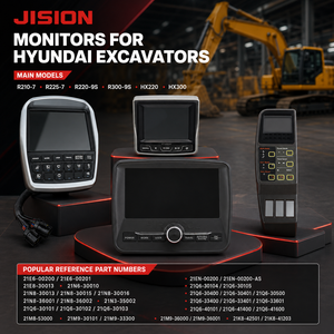 จอแสดงผลสำหรับรถขุด JISION สำหรับ Kobelco SK200 SK210 SK250 SK330 SK350 -5 -6E -8 -9 -10 YN59S00002F1 - Product Image 1
