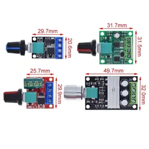 PWM DC Motor Speed Regulator Module 1.8V 3V 5V 6V 12V 15V 2A Speed Regulator Switch Function 1803BK