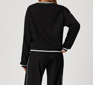 JOY Young เสื้อฮู้ดตัวใหญ่คอกลมแขนยาวผ้าคอตตอนให้ความอบอุ่นคุณภาพสูงสำหรับฤดูหนาว - Product Image 6