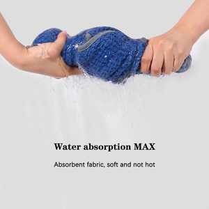 Con Chó Khăn Tắm Pet Áo Choàng Tắm <span class=keywords><strong>S</strong></span> M Kích Thước Con Chó Thấm Khăn Mềm Đầy Đủ Bọc Khăn Áo Choàng Tắm Pet Quần Áo Ngủ Cho Con Chó Con Chó Mèo - Product Image 5