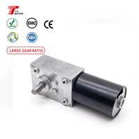 Moteur à vis sans fin BLDC à couple élevé 12V 24V avec boîte de vitesses métallique autobloquante pour rideaux intelligents et équipements pour animaux de compagnie