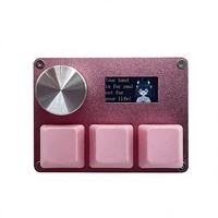 Clavier mécanique mini SayoDevice O3C USB-C rétroéclairé RGB avec bouton programmable, activation rapide, prise en charge des raccourcis et des macros