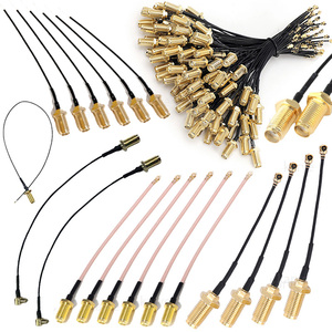 Cable <span class=keywords><strong>de</strong></span> extensión <span class=keywords><strong>de</strong></span> <span class=keywords><strong>antena</strong></span> RF coaxial RG1.13 <span class=keywords><strong>de</strong></span> 50 ohmios con conector hembra en ángulo, PVC, para exteriores, con conductor <span class=keywords><strong>de</strong></span> cobre. - Product Image 1