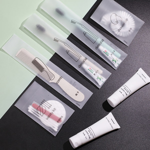 Kit d'articles de toilette de luxe pour hôtel - Trousse complète de brosses à dents jetables en plastique, articles de toilette personnalisables, impression OEM/ODM, service client - Product Image 5