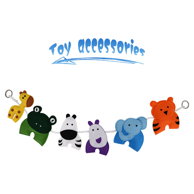 Войлочные игрушки, аксессуары, настенное украшение, детский подарочный набор, украшение для детской комнаты, Мягкое Животное