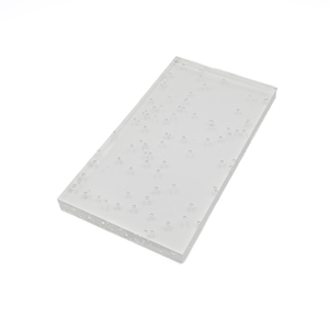 Sản xuất rõ ràng PMMA trang trí Acrylic hiển thị khối tấm bong bóng tấm Acrylic - Product Image 2