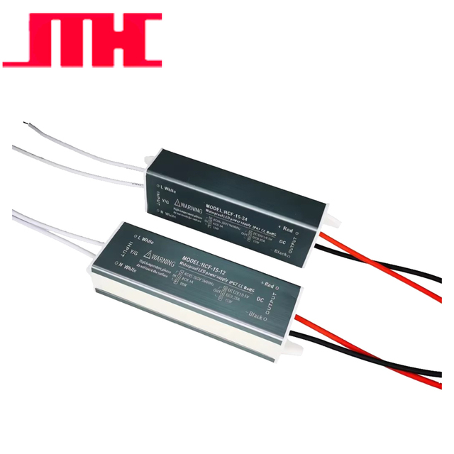 15W 24V IP67 Waterproof Single Output ROHS Certified 20w LED Driver Constant Voltage AC/DC Power Module