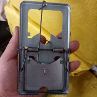 Piège à souris en métal robuste avec double ressort pour intérieur et extérieur, réutilisable, plaque en fer, attrape-rats, tueur de rongeurs