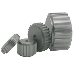 Mighty Brand ISO9001:2015 Certified Chinese Factory's OEM Industries-Taper Polychain GT 8M-12 Z25 Aluminum/Steel 10mm Pulleys - Product Image 6