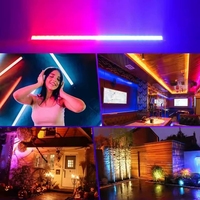 Barra de Luz LED RGB Pro 252, 40 Haces, DMX, Matriz de Escenario, para Galerías, Museos, Iluminación Comercial, Aluminio, IP20, Interior