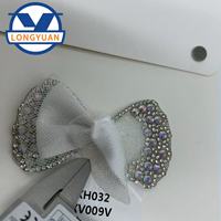 Fleur rose élégante de princesse pour la décoration de chaussures de mariage et de fête pour femme