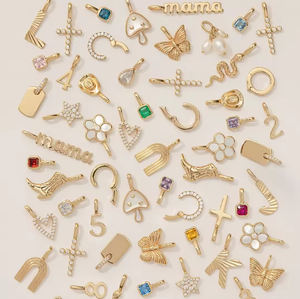 Joyería de Moda DIY Personalizada al por Mayor con Baño de Oro de 14K y 18K para Collares, Pulseras, Dijes y Colgantes - Product Image 1