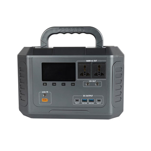 สถานีพลังงานแสงอาทิตย์แบบพกพา 600W 537Wh พร้อมระบบชาร์จเร็ว หน้าจอ LED และแบตเตอรี่ลิเธียมไอออนสำหรับใช้ในรถยนต์ รุ่น LX-ABS09-600W LX-A - Product Image 1